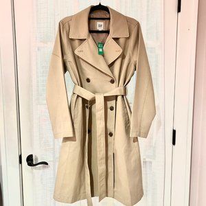 GAP Trench Coat Large NWT